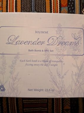 Lavender Dreams Bath Bomb & Spa Set - Lavender